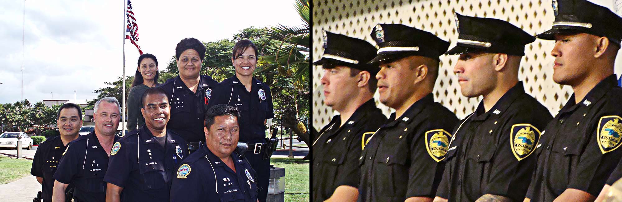 Image of Maui D.A.R.E. officers